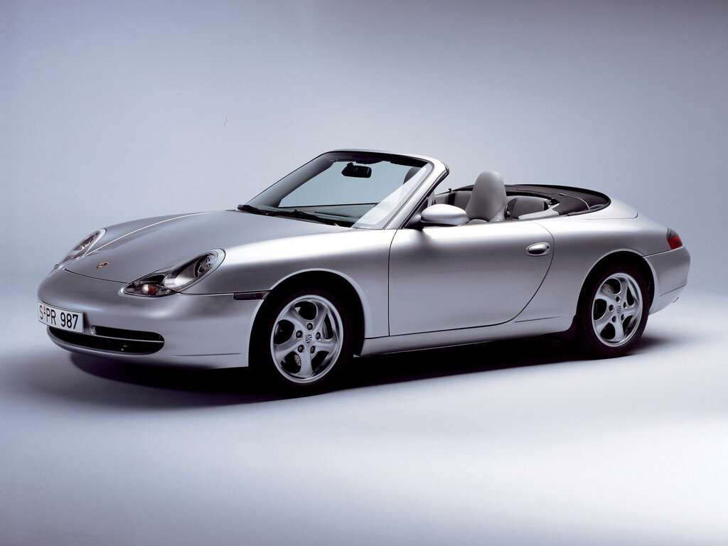 Porsche 911 (996) 5 поколение, рестайлинг, открытый кузов (01.1998 - 01.2001)